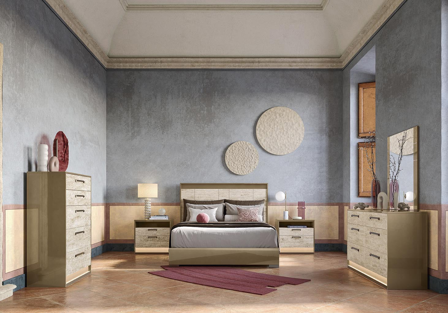 Alf Italia Bedroom Sets Jo Platform Bed | Alf Italia