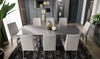 Alf Italia Dining Chair Graphite Ecoleather Dining Chair (Pair)