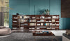 Bellagio Bookcase Coffee Walnut - Canal Furniture