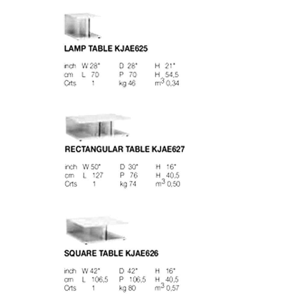 Alf Italia Occasional Table Artemide Occasional Tables