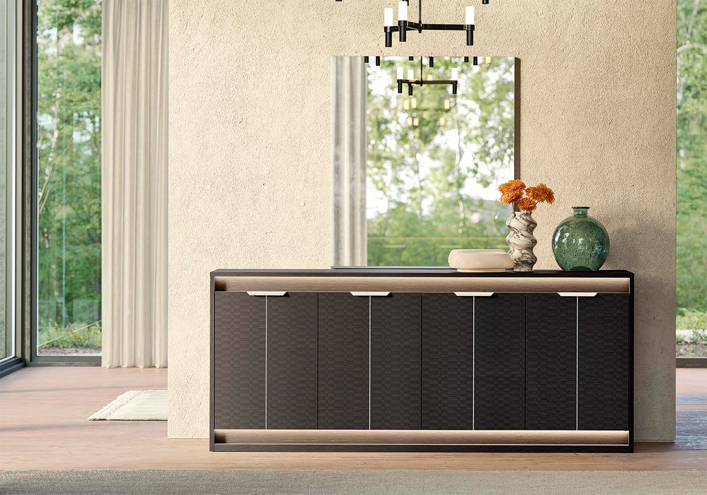 Alf Italia Sideboards & Buffet Amy 4D Buffet - 83"