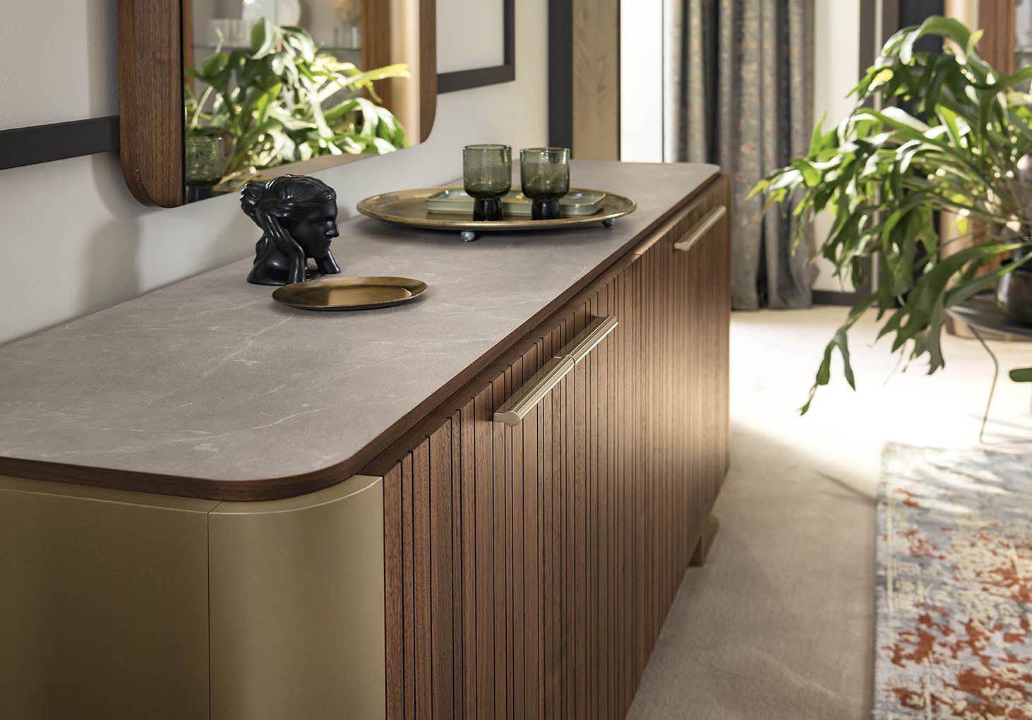 Alf Italia Sideboards & Buffet Hera 3D Buffet - 64"
