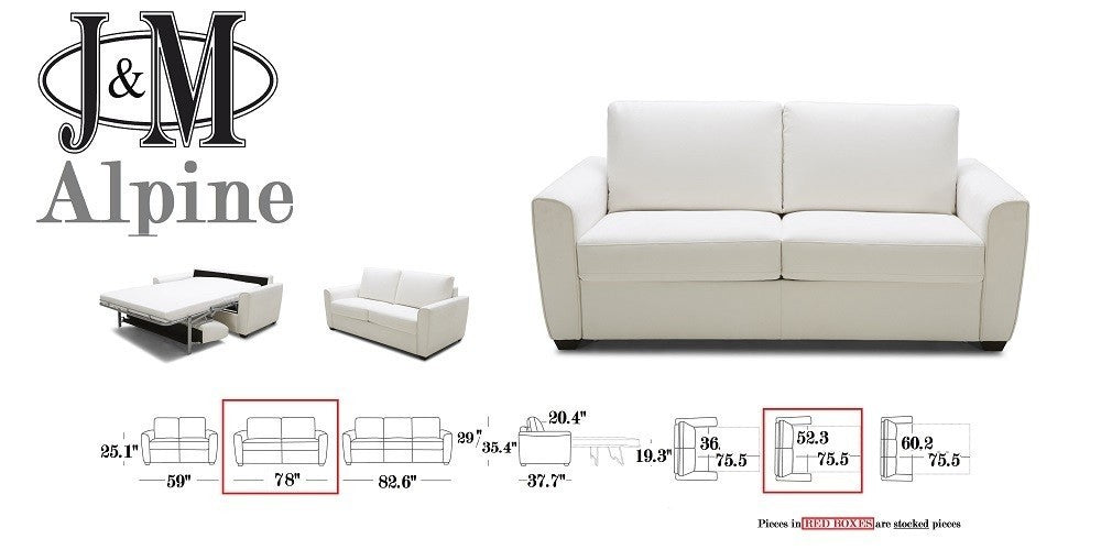 Alpine Premium Sofa Bed | J&M Furniture - Canal Furniture