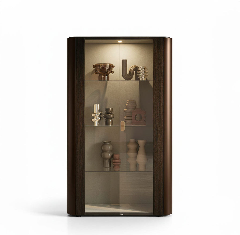 Appia 2 Door Curio Cabinet - Canal Furniture