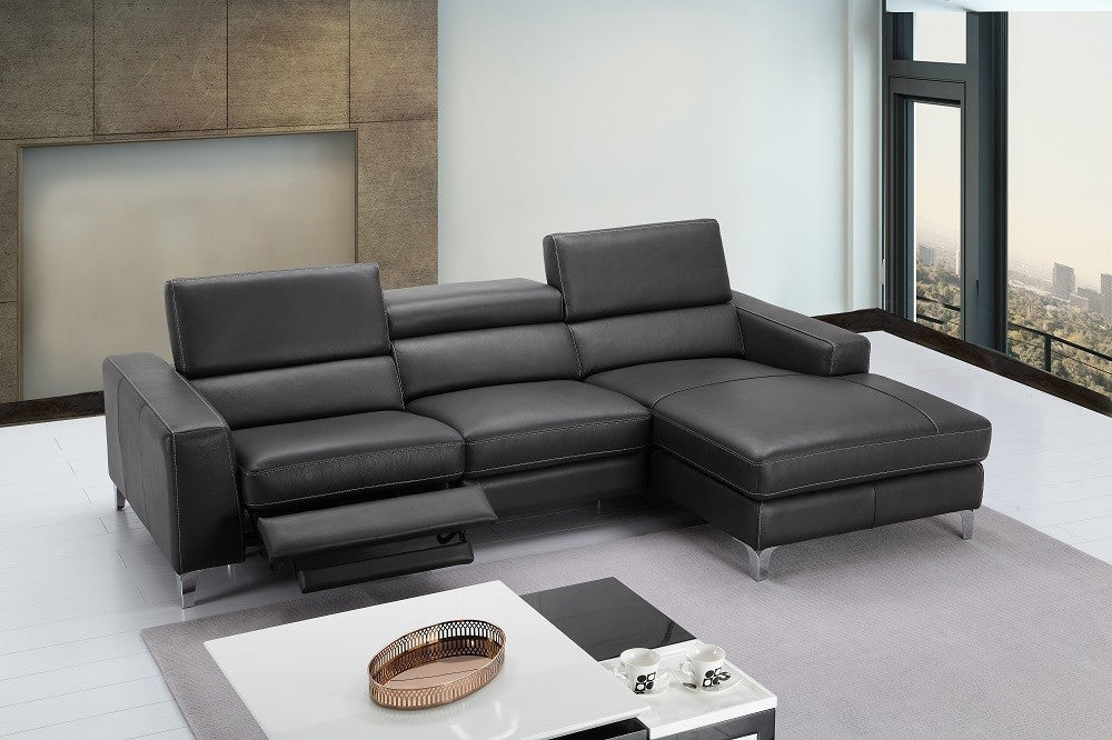 Ariana Premium Leather Sectional | J&M Furniture - Canal Furniture
