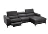 Ariana Premium Leather Sectional | J&M Furniture - Canal Furniture