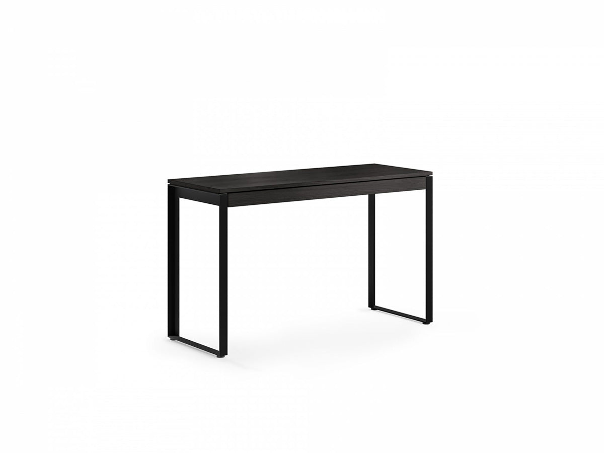 BDI Console Desk Charcoal Stained Ash Linea 6222 Slim Console and Laptop Desk | BDI Furniture
