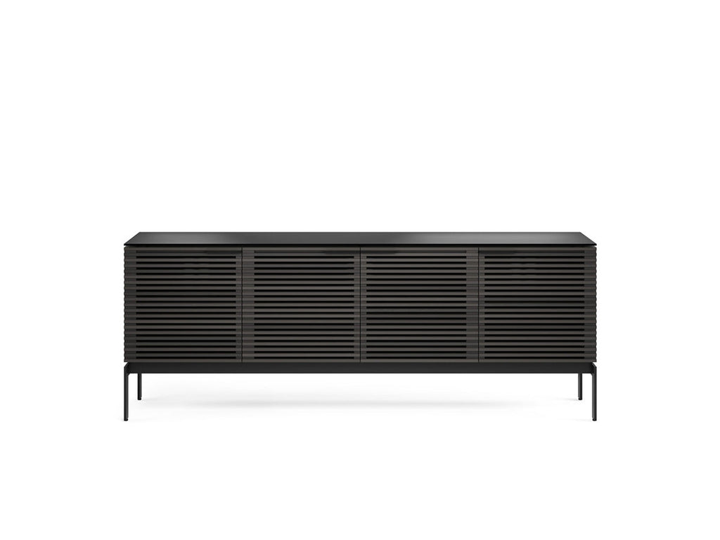 BDI Credenza Charcoal Stained Ash (CRL) Corridor SV 7129 Slim TV Stand & Credenza | BDI Furniture