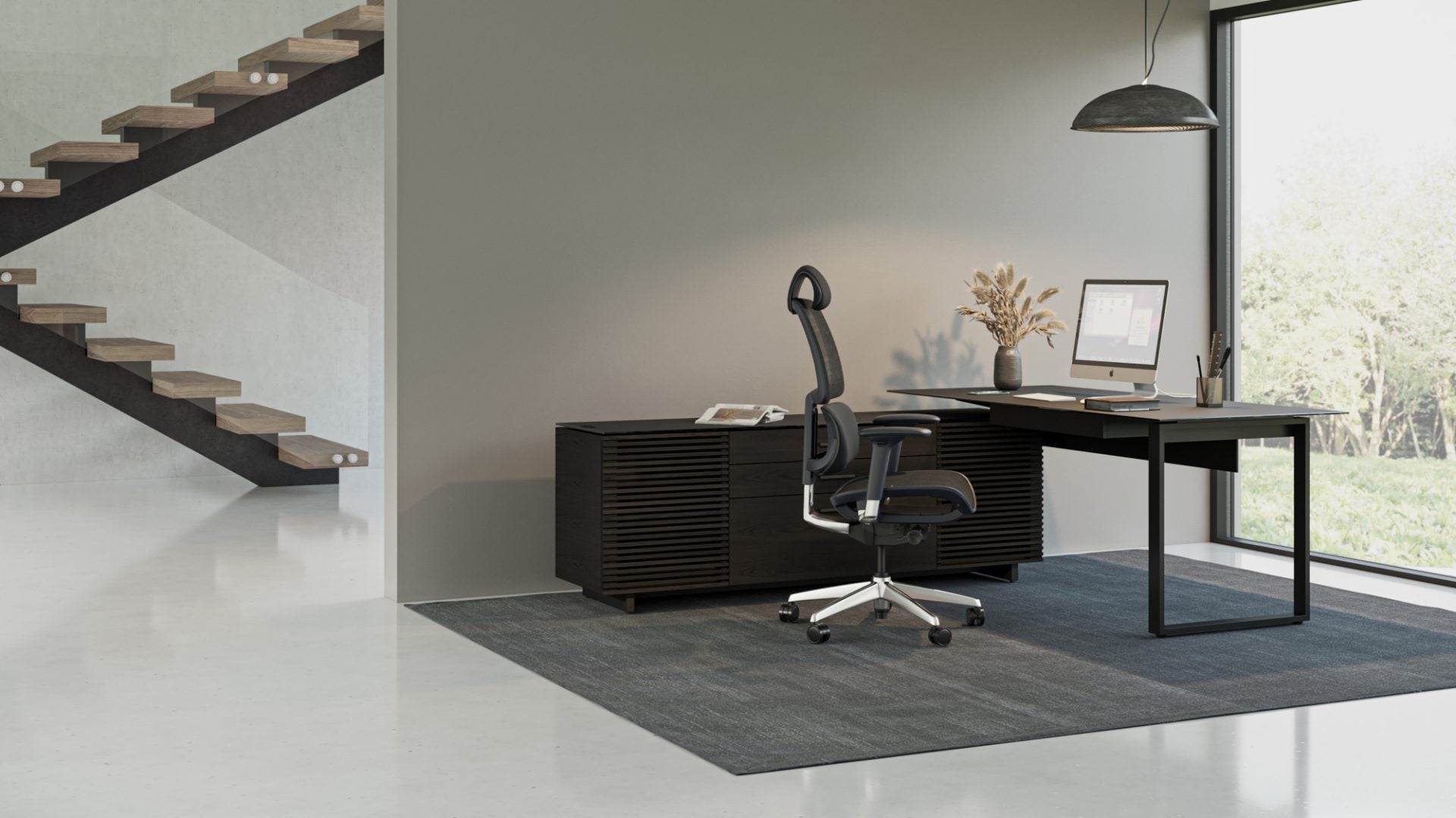 BDI Desk Corridor L-Desk 6531 | BDI