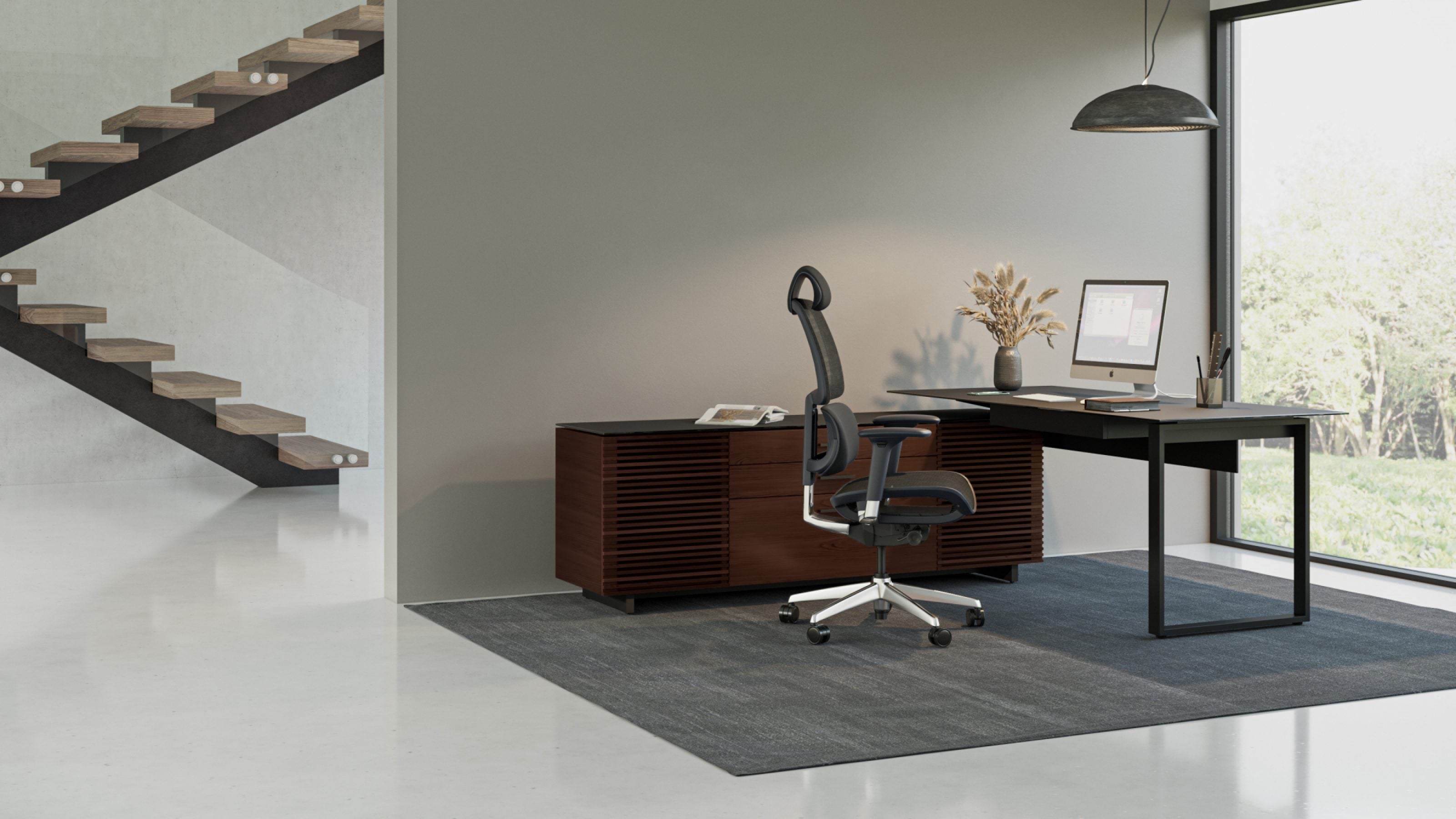 BDI Desk Corridor L-Desk 6531 | BDI
