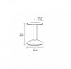 BDI Desk <h1>Bink 1025 Laptop Stand, Side Table | BDI</h1>
