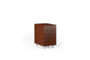 BDI Mobile File Cabinet Chocolate Stained Walnut (CWL) Sequel 6107 Low Mobile Storage & File Cabinet | BDI Furniture