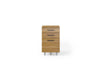BDI Mobile File Cabinet Sequel 6107 Low Mobile Storage & File Cabinet | BDI Furniture