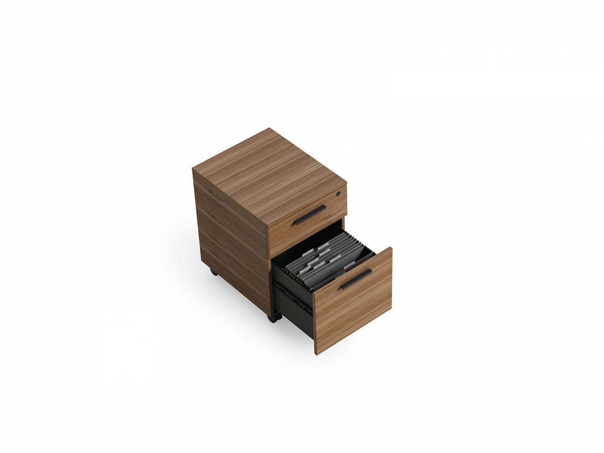 BDI Mobile File Pedestal Linea 6227 Home Office Mobile Locking File Cabinet | BDI Furniture