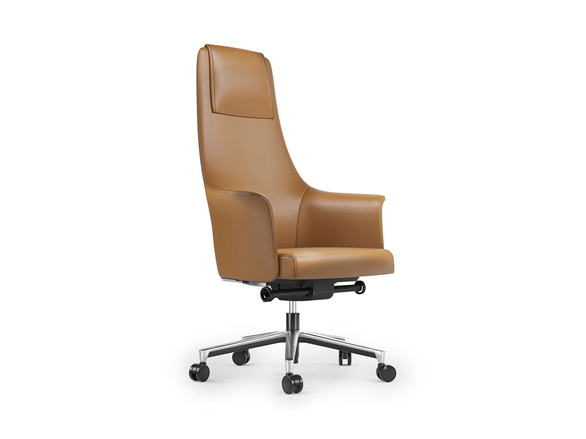 BDI Task Chair Saddle Leather Bolo 3531 Office, Gaming, and Task Chair | BDI Furniture