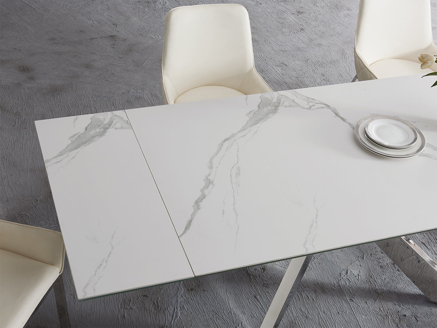 Carrara Extension Dining Table | J&M Furniture - Canal Furniture
