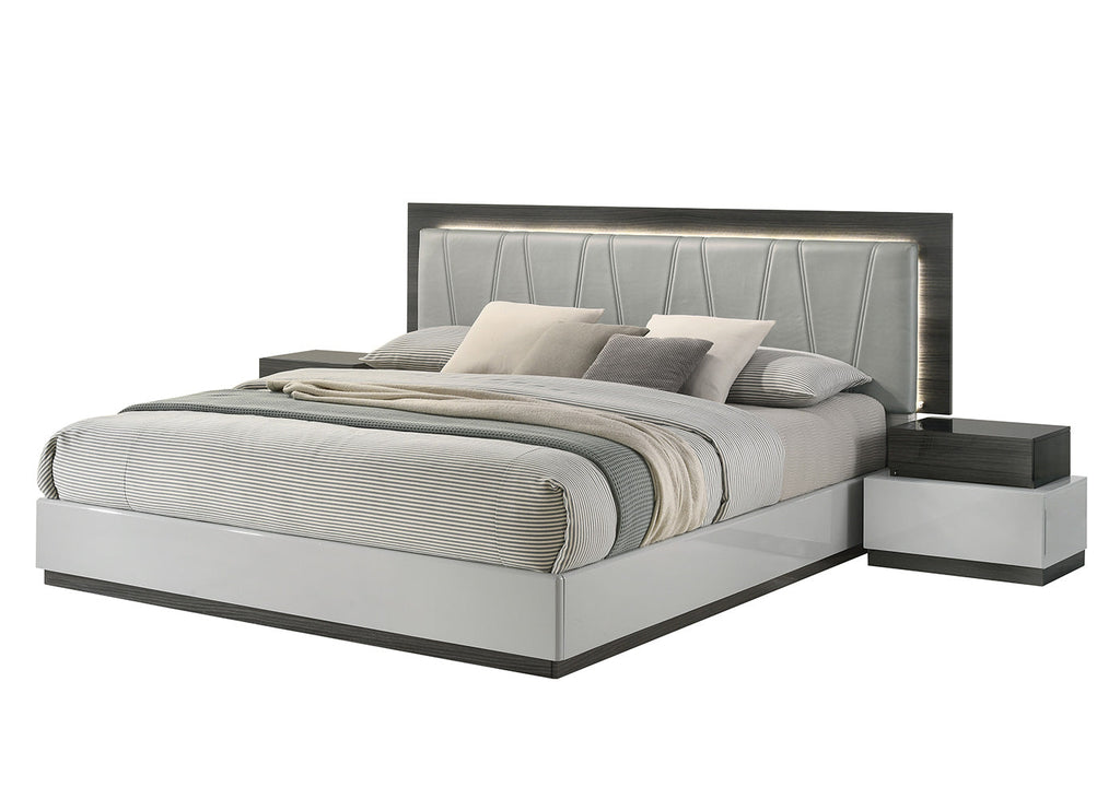Cube Modern Bed | J&M Furniture - Canal Furniture
