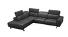 Davenport Modern Sectional in Slate Grey | J&M Furniture - Canal Furniture