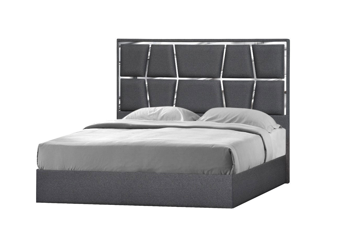 Degas Bed in Charcoal | J&M Furniture - Canal Furniture