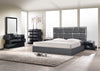 Degas Bed in Charcoal | J&M Furniture - Canal Furniture