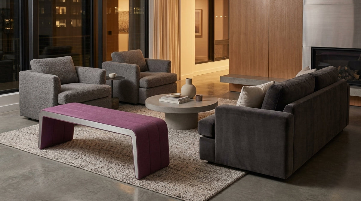 Elite Modern Bench Zina Bench 9026 | Elite Modern