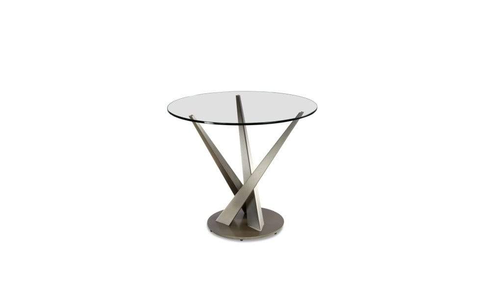 Elite Modern Crystal Bistro Table - Thumbnail 3