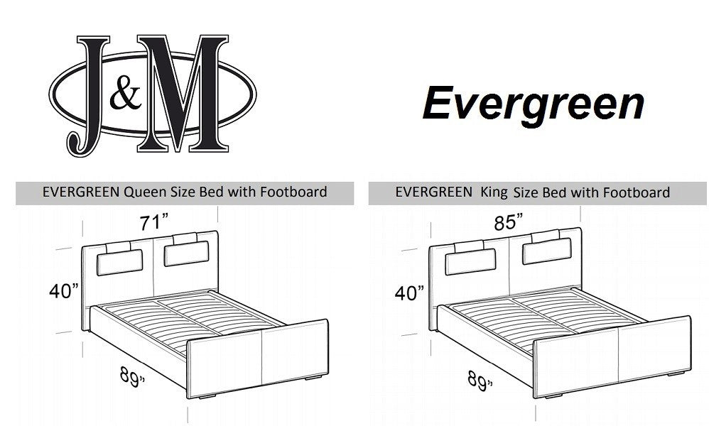 Evergreen Premium Bed | J&M Furniture - Canal Furniture