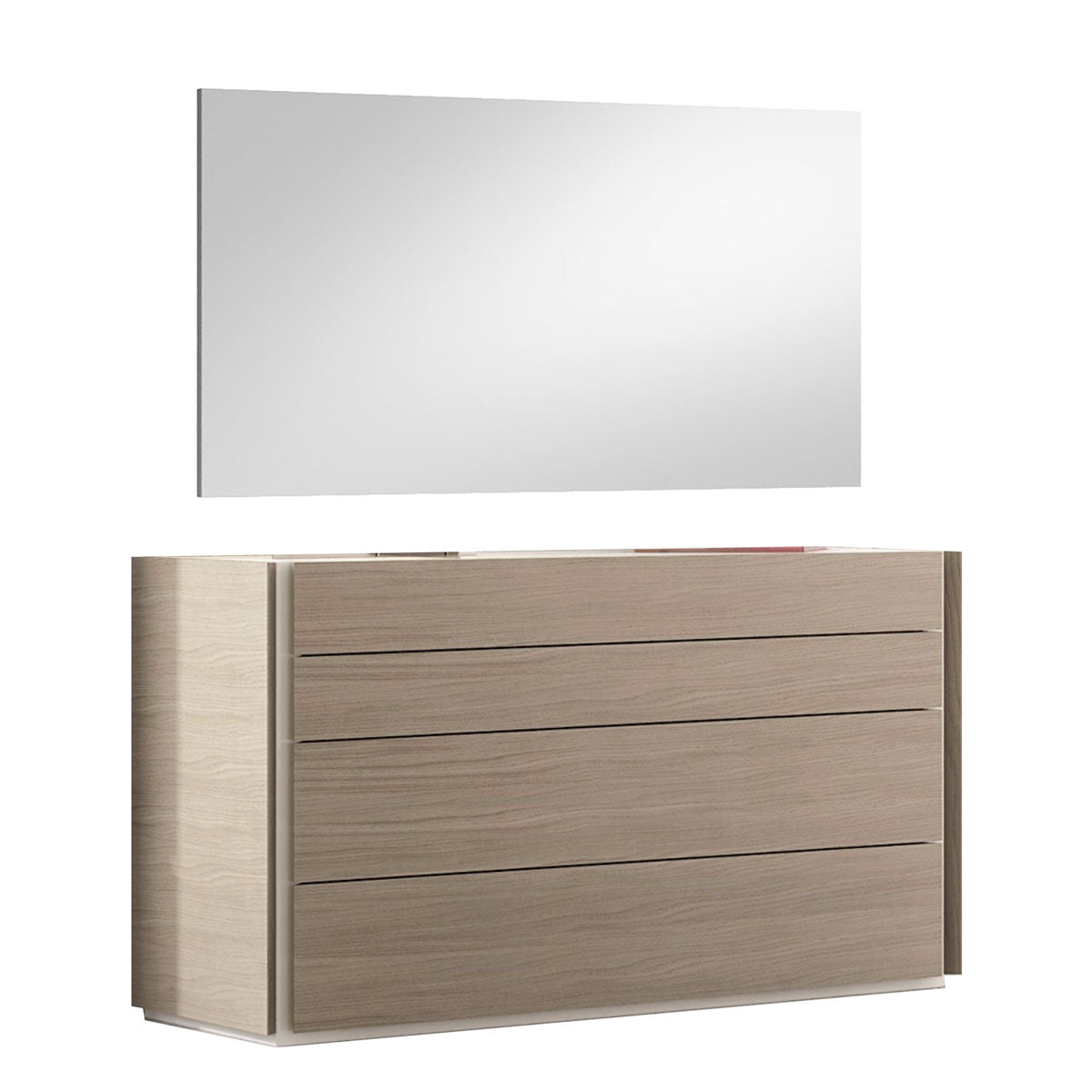 Evora Dresser & Mirror in Natural Oak - Canal Furniture