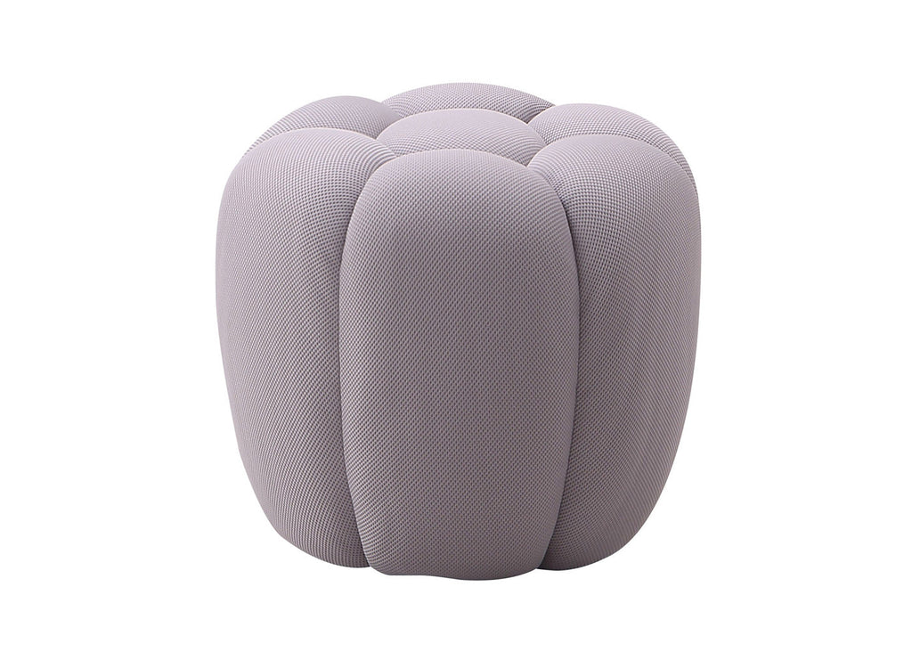 Fantasy Fabric Ottoman in Grey - Canal Furniture