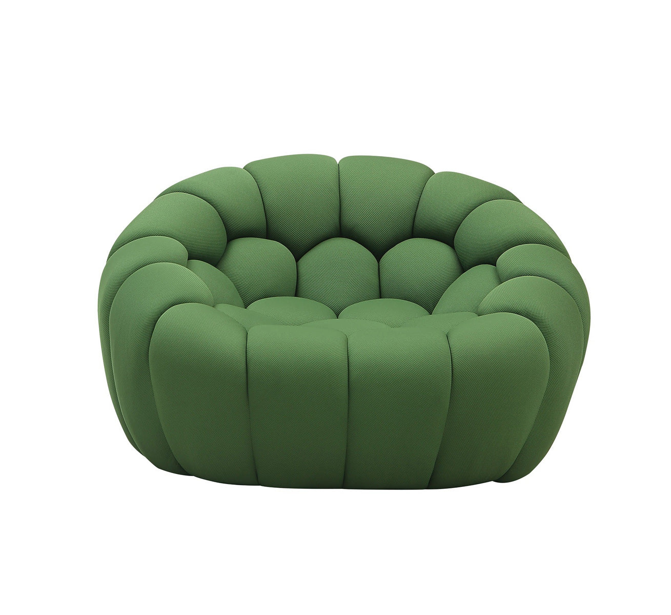 Fantasy Fabric Chair in Green - Canal Furniture