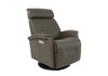 Fjords Chair Rome Graphite Recliner w/ Contrast Stitch | Fjords