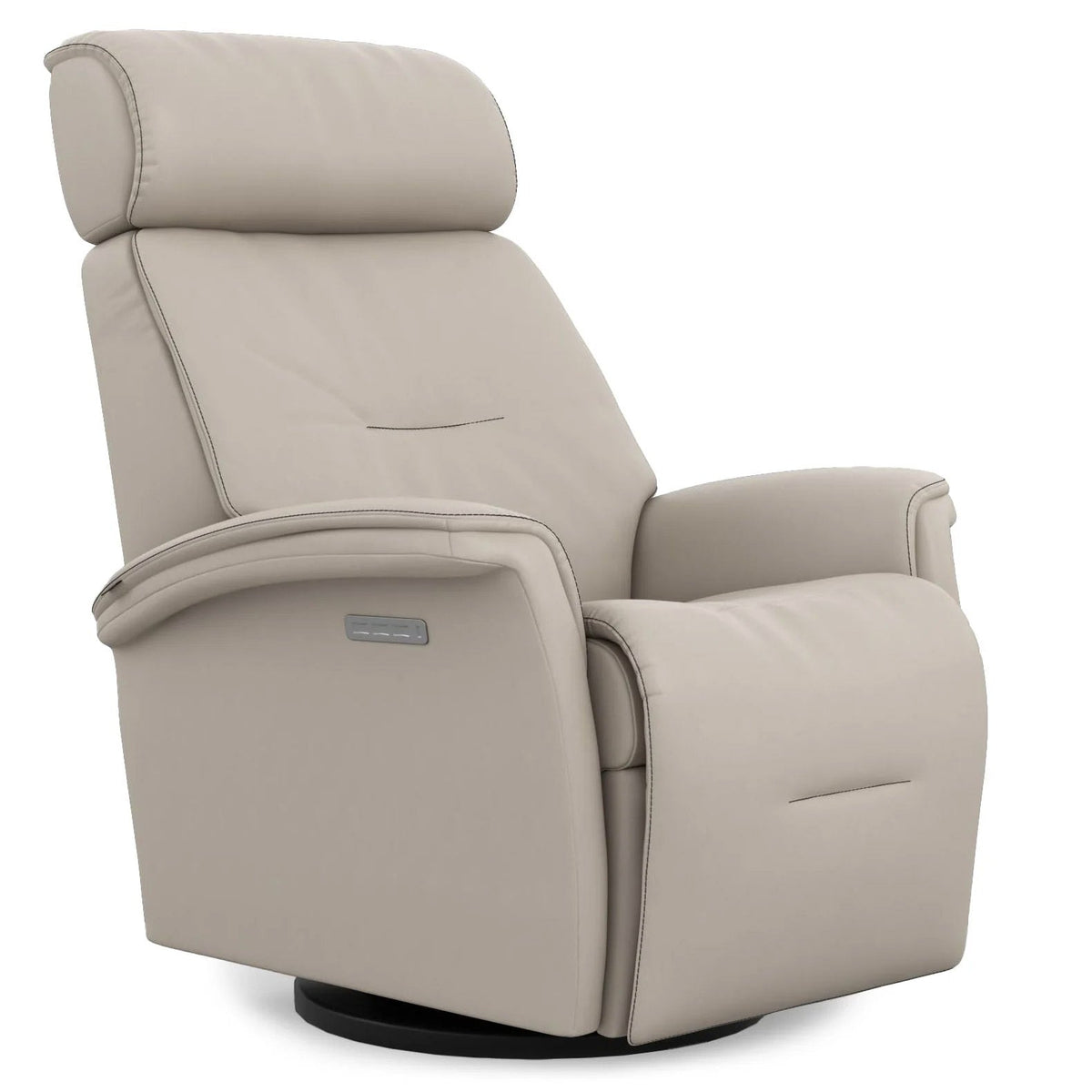 Fjords Chair Rome Ivory Recliner w/ Contrast Stitch | Fjords