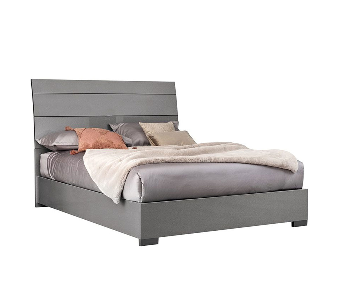 Graphite Platform Bed | Alf Italia