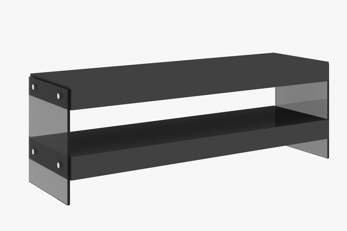 Grey Cloud Mini TV Base in High Gloss | J&M Furniture - Canal Furniture