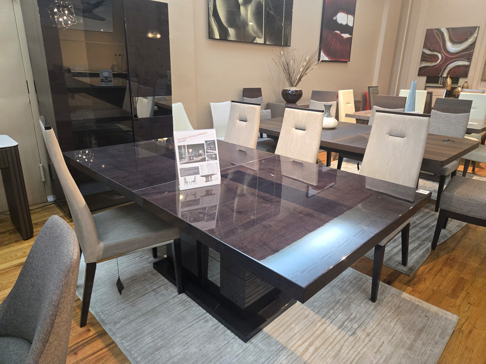 Heritage Dining Set (Table, 4 Chairs, Curio) | Open Box - 40% OFF - Canal Furniture