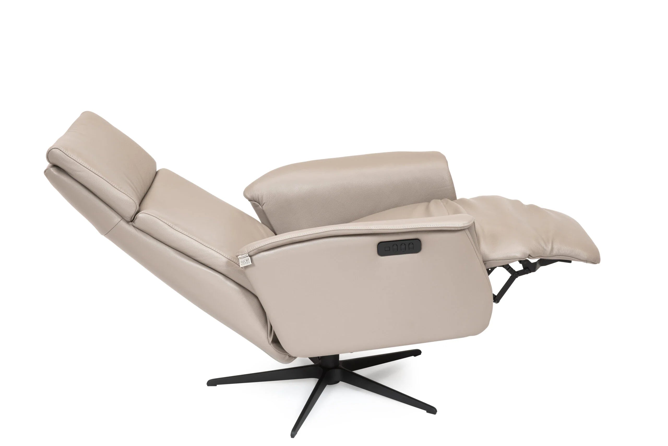 Hjort Knudsen Chair Superior 8007 Power Recliner in Light Grey | Hjort Knudsen