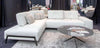 i763 Sectional Sofa in Light Grey | Incanto - Canal Furniture