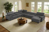 i788 U-Shaped Sectional in Slate Grey | Incanto - Canal Furniture