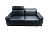 i790 Reclining Leather Sofa in Blue | Incanto