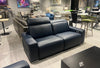 i790 Reclining Leather Sofa in Blue | Incanto - Canal Furniture