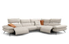 Mira i861 Reclining Leather Sectional | Incanto - Canal Furniture