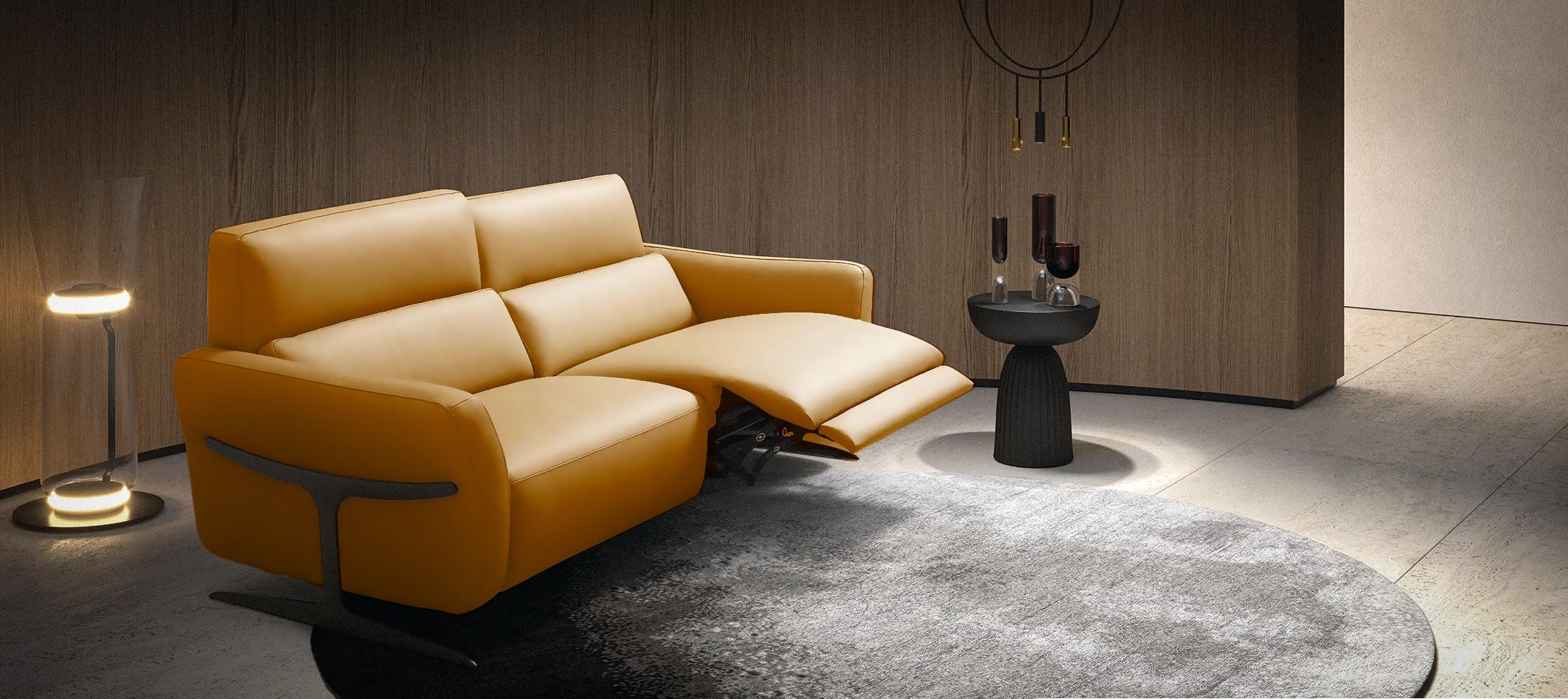 Fusion i875 Reclining Leather Sofa | Incanto (Special Order) - Canal Furniture