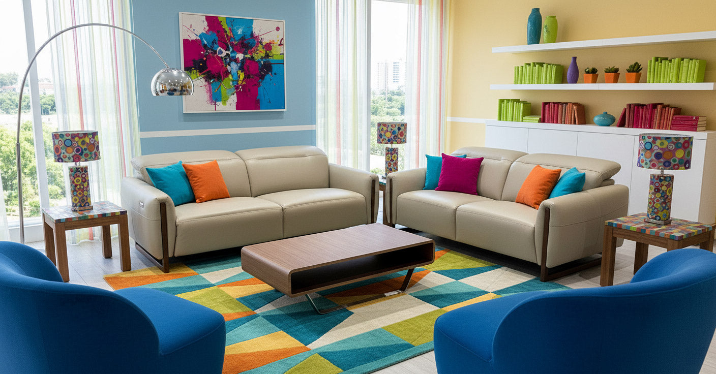 Incanto I952  Power Reclining Sofa – Italian Leather - Canal Furniture