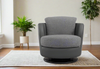 Incanto Italian Attitude Chair i743 Pienza Swivel/Rocking Armchair in Grey | Incanto