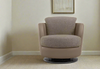 Incanto Italian Attitude Chair i743 Pienza Swivel/Rocking Armchair in Taupe | Incanto