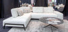 Incanto Italian Attitude Couches & Sofa i763 Sectional Sofa in Light Blue | Incanto