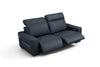 Incanto Italian Attitude Loveseat i790 Reclining Leather Loveseat in Blue | Incanto