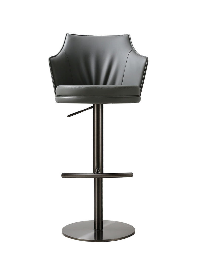 J and M Furniture Barstool K C218A-53 Charcoal Barstool | J&M Furniture