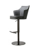 J and M Furniture Barstool K C218A-53 Charcoal Barstool | J&M Furniture