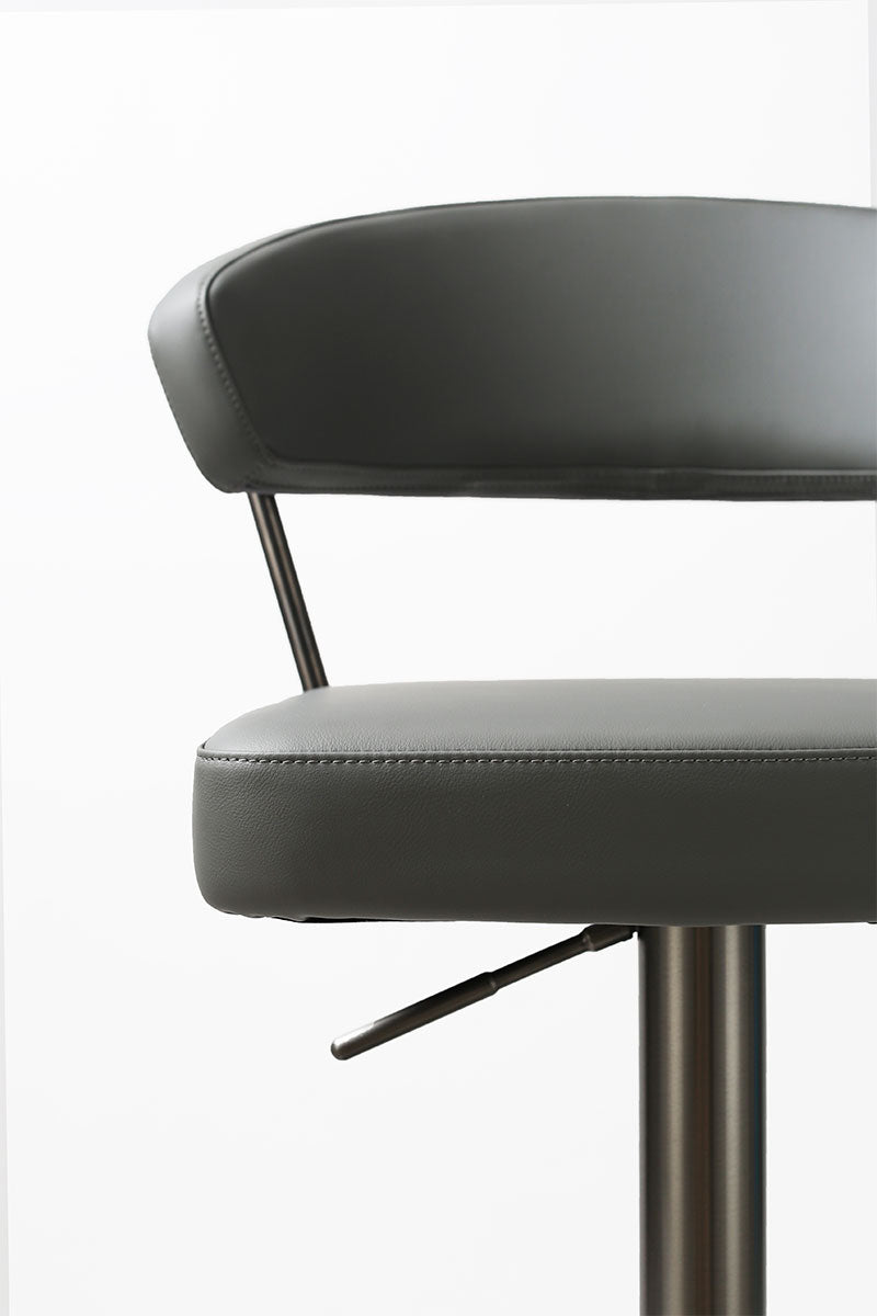J and M Furniture Barstool K C218A-930 Charcoal Barstool | J&M Furniture